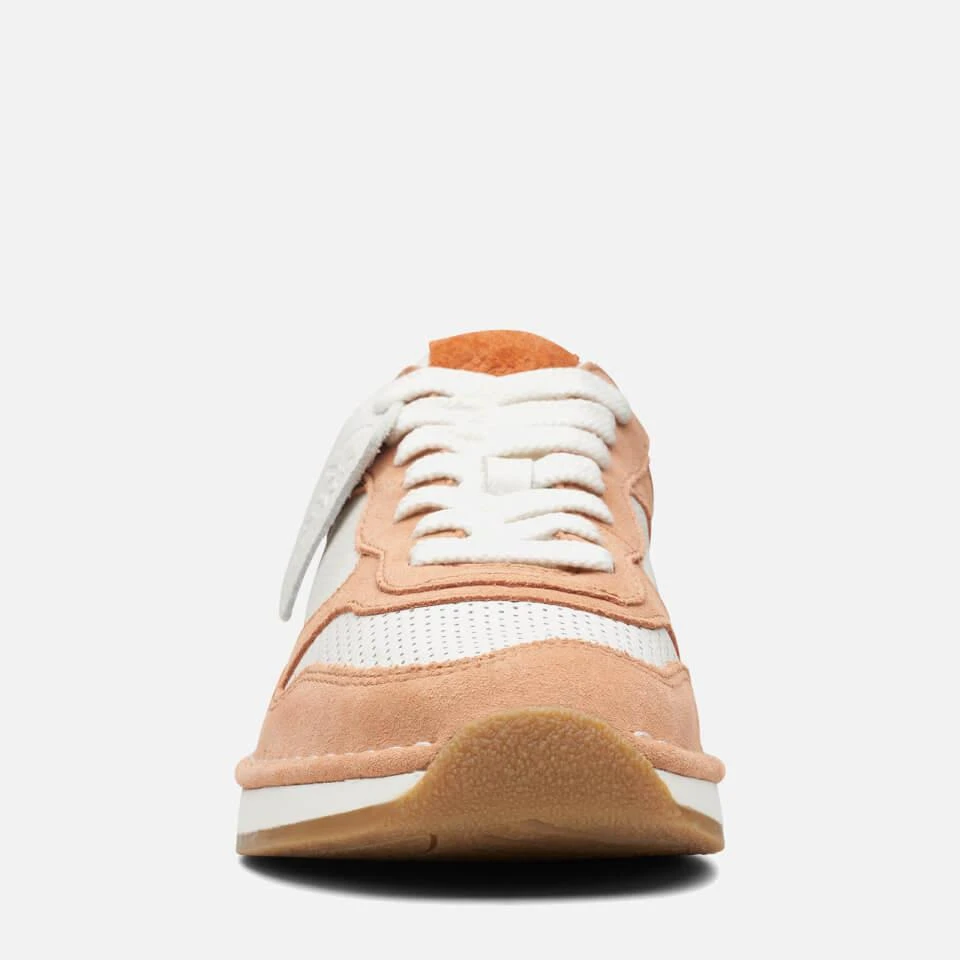 CLARKS CRAFT RUN TOR SUEDE AND LEATHER TRAINERS 商品