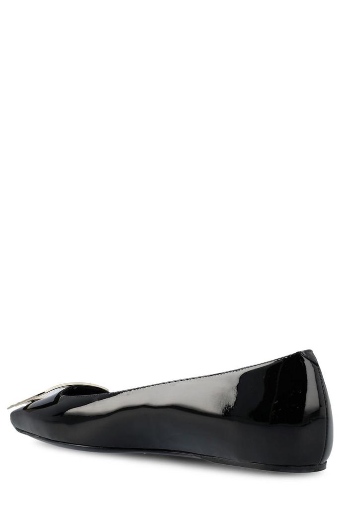 Roger Vivier Trompette Buckle Ballerina Flats商品第3张图片规格展示