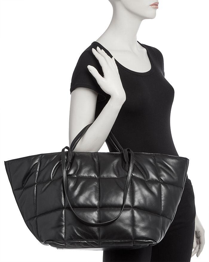 Nadaline Quilted Leather Tote商品第2张图片规格展示