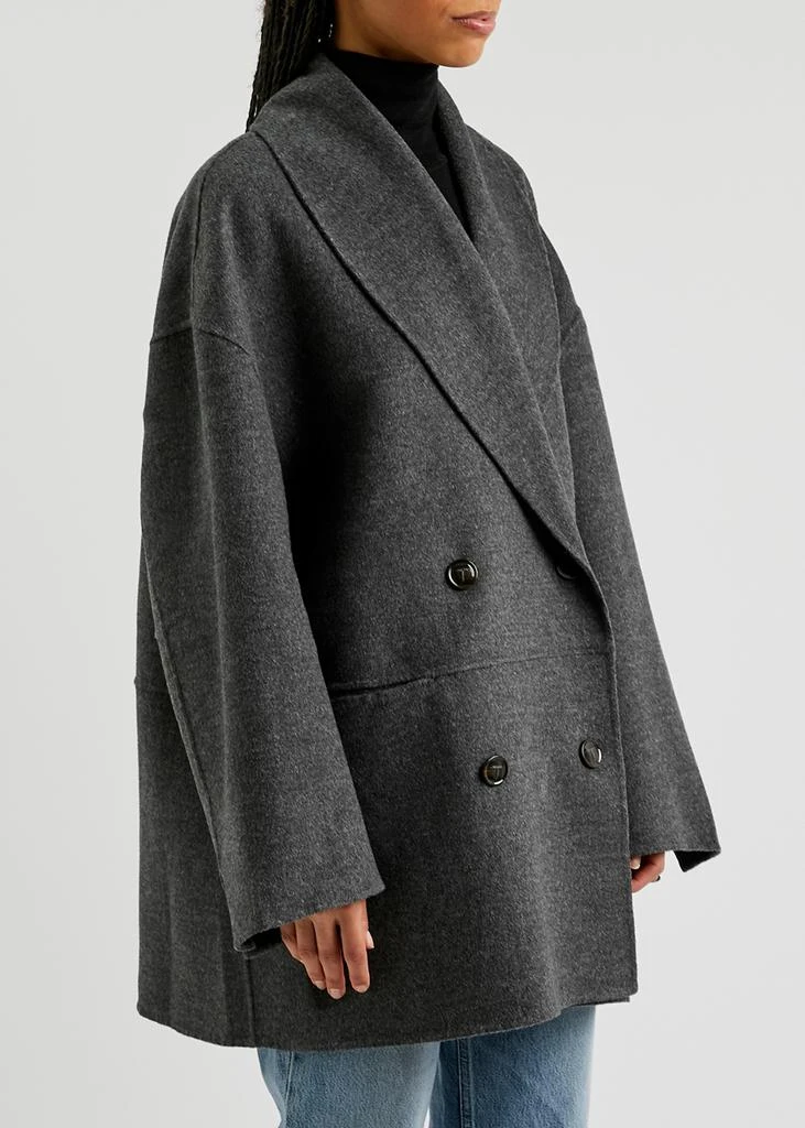 商品Totême|Double-breasted wool coat,价格¥4026,第2张图片详细描述