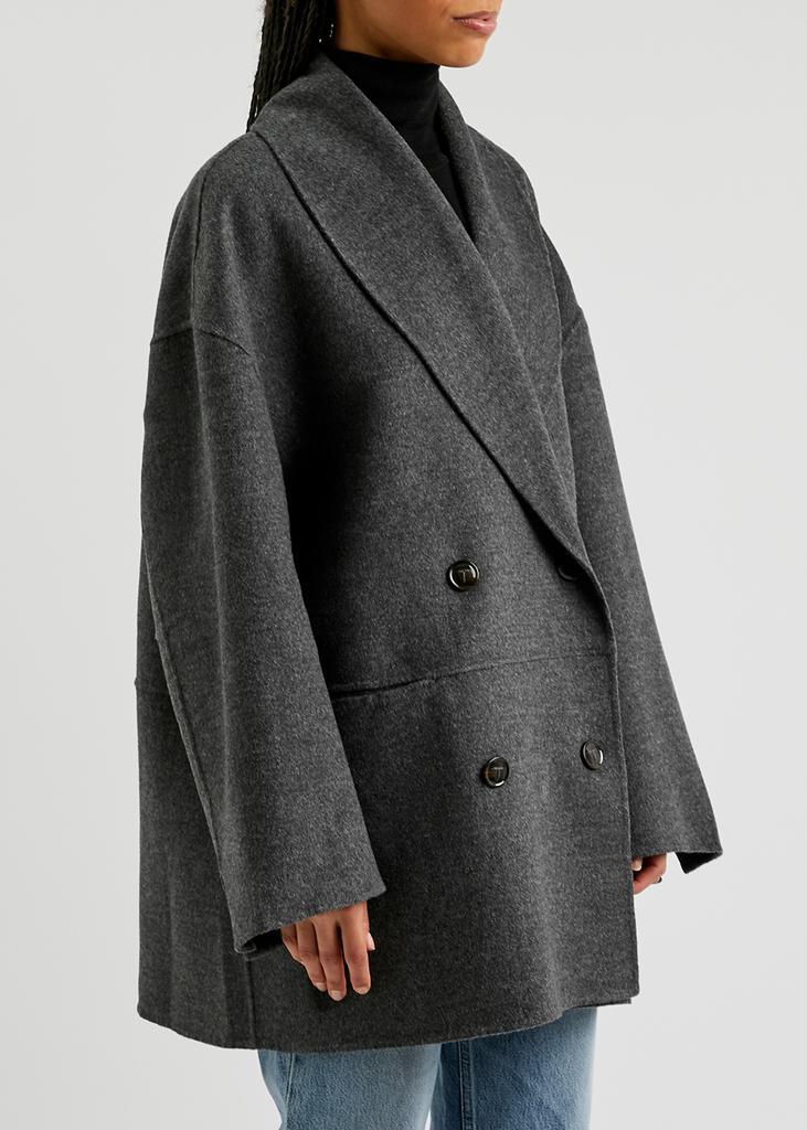 商品Totême|Double-breasted wool coat,价格¥6610,第4张图片详细描述