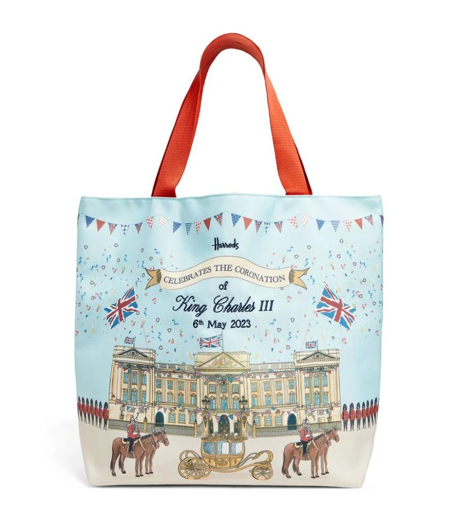 商品Harrods|King Charles III Celebration Tote Bag,价格¥469,第1张图片