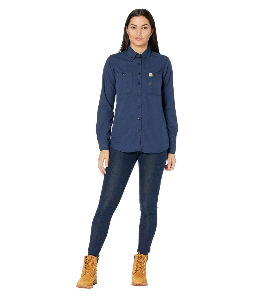 商品Carhartt|Flame-Resistant Force Relaxed Fit Long Sleeve Shirt,价格¥957,第4张图片详细描述