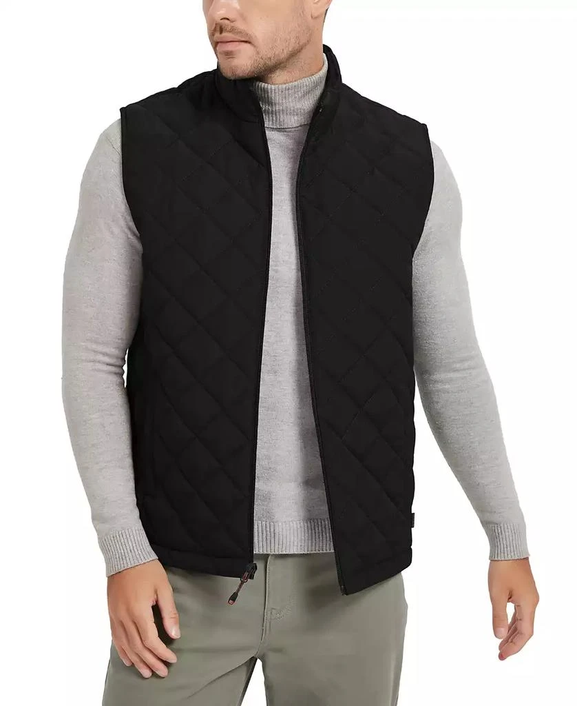 商品HAWKE & CO|Men's Diamond Quilted Heritage Vest, Created for Macy's,价格¥151,第1张图片