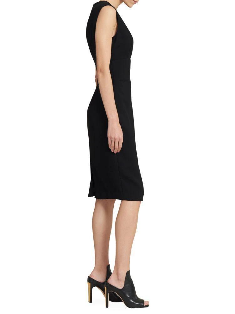 商品Donna Karan|Textured Sleeveless Sheath Dress,价格¥475,第3张图片详细描述