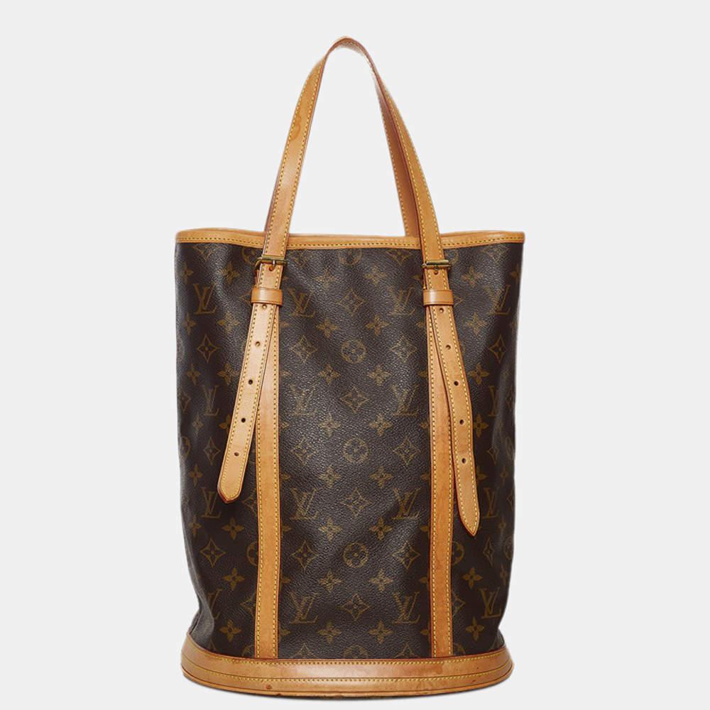 Louis Vuitton Brown Monogram Bucket GM Bag商品第3张图片规格展示