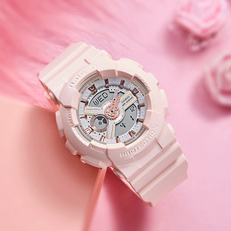 卡西欧女小粉表防水潮流baby-g女表 商品