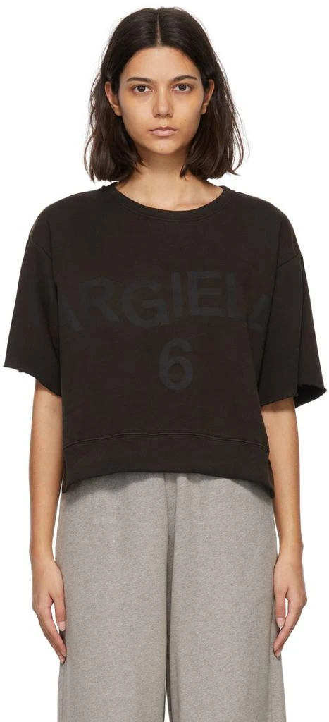 商品MAISON MARGIELA|Black Cotton Sweatshirt,价格¥1114,第1张图片