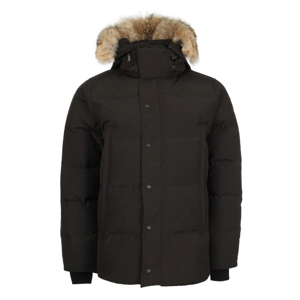 商品Canada Goose|Canada Goose Wyndham Parka Heritage - Black,价格¥11791,第1张图片