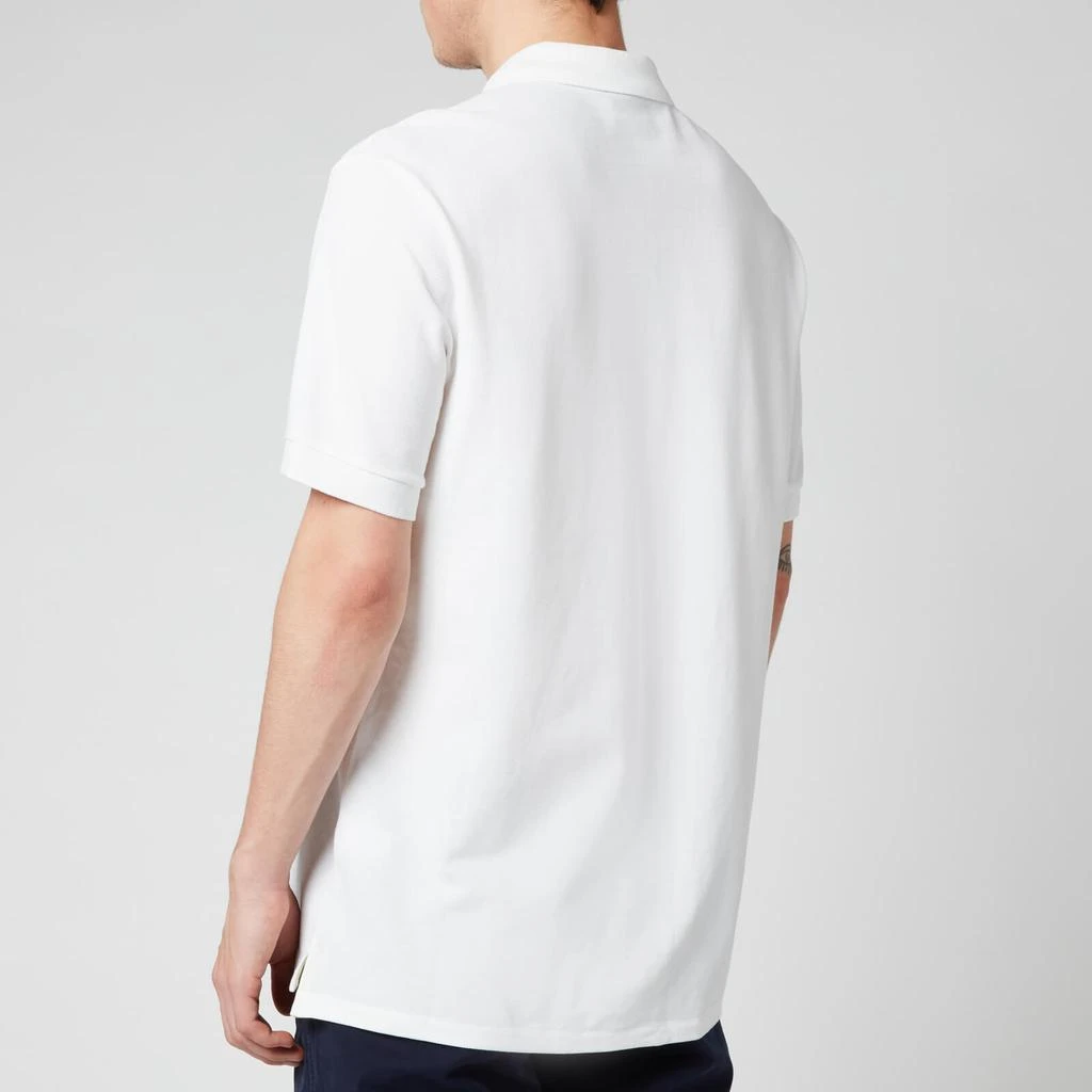 商品Paul Smith|PS Paul Smith Men's Zebra Logo Regular Fit Polo Shirt - White,价格¥385,第2张图片详细描述