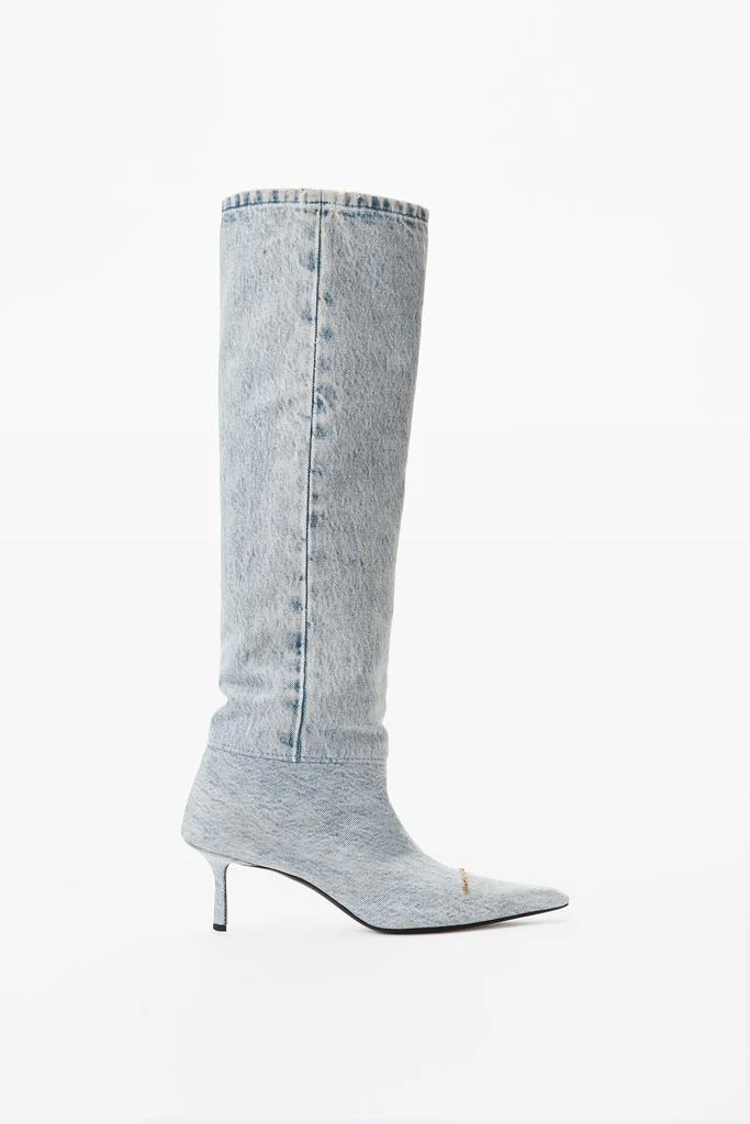 商品Alexander Wang|VIOLA 65 SLOUCH BOOT IN DENIM,价格¥3576,第1张图片