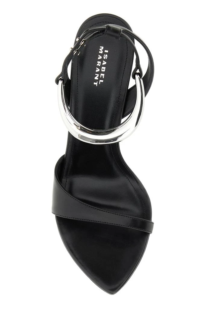 商品Isabel Marant|Black leather Yluan sandals,价格¥8557,第4张图片详细描述