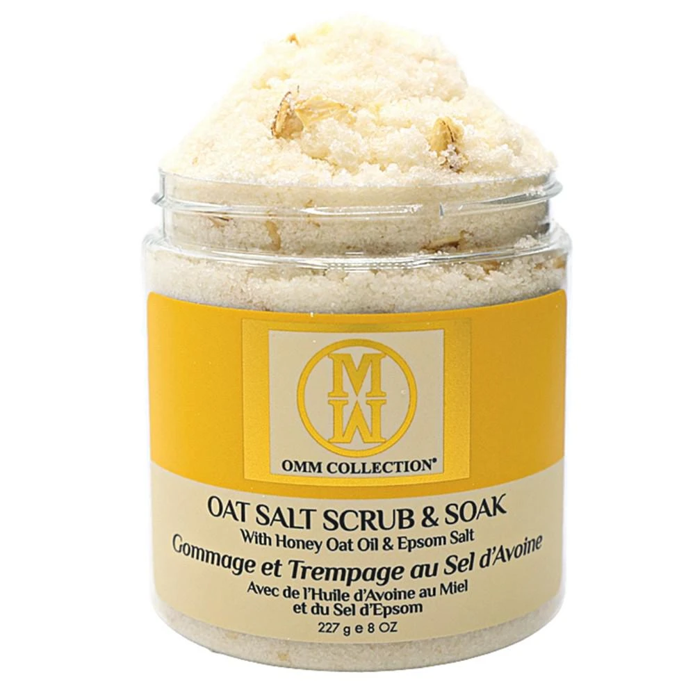 商品OMM Collection|Oatmeal Salt Scrub & Soak with Epsom Salt, 8 oz,价格¥172,第3张图片详细描述