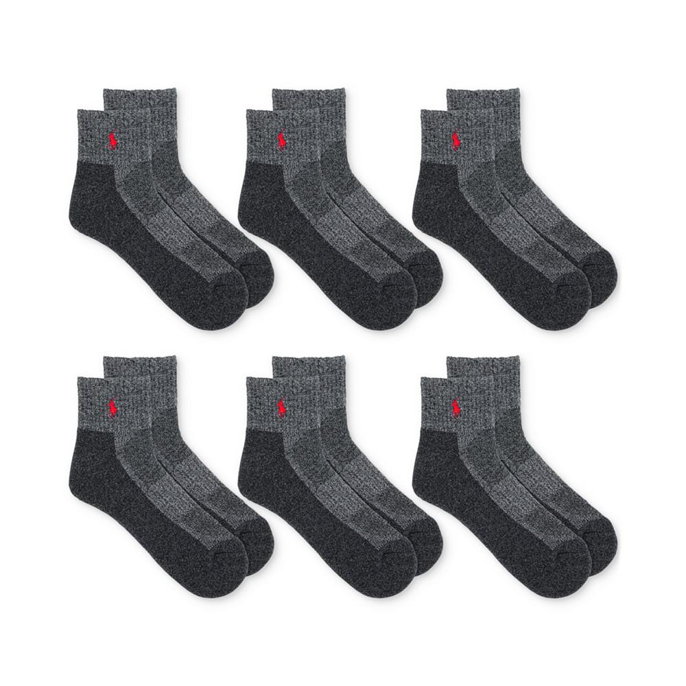 Men's 6-Pk. Performance Red Pony Quarter Socks商品第1张图片规格展示