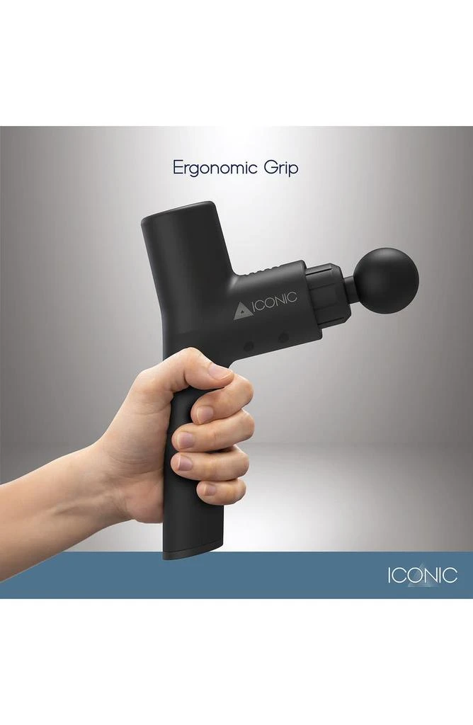 Iconic Massage Gun Handheld Deep Tissue Percussion Massager 商品