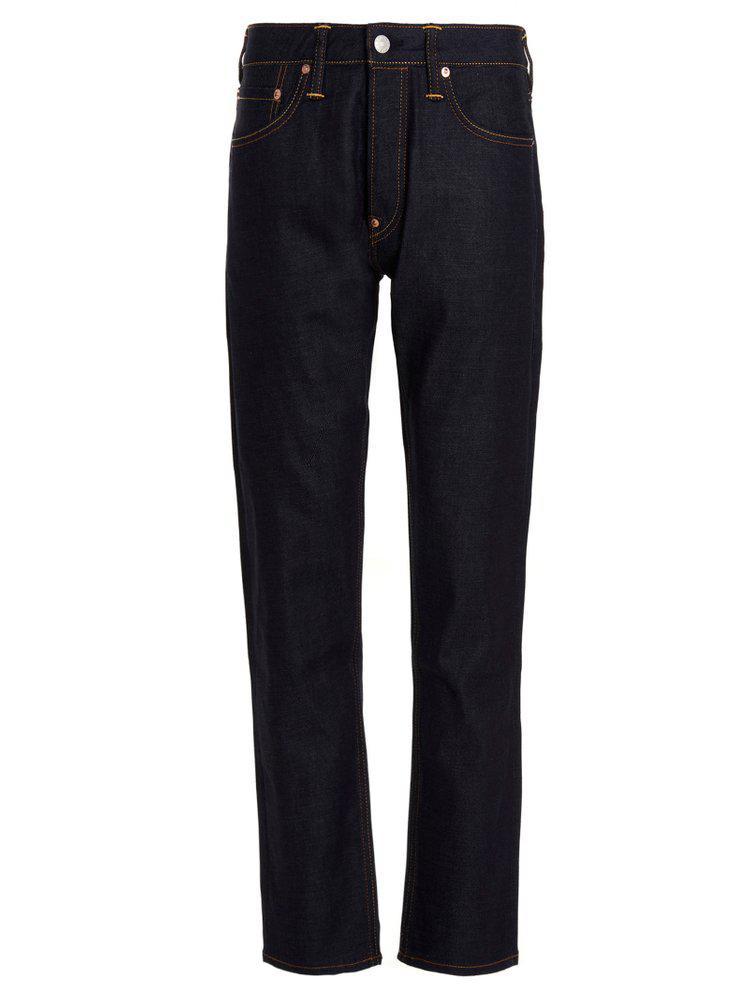 商品Evisu|Evisu Seagull Paint Slim Fit Jeans,价格¥1946,第1张图片