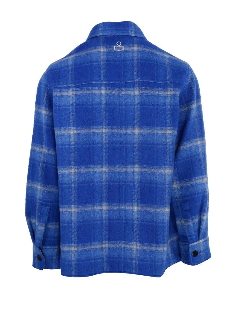 商品Isabel Marant|Isabel Marant Gervon Checked Buttoned Jacket,价格¥3680,第2张图片详细描述