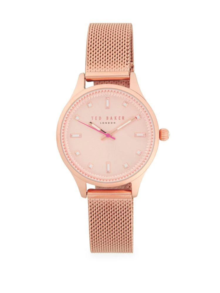 商品Ted Baker London|Stainless Steel Analog Bracelet Watch,价格¥663,第1张图片