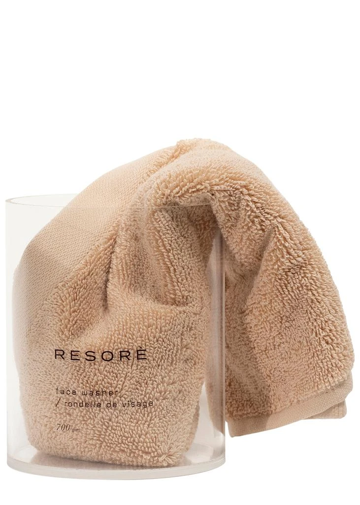 商品Resorè|Wash Cloth Set of 2 with Holder - Toasted Almond,价格¥510,第4张图片详细描述