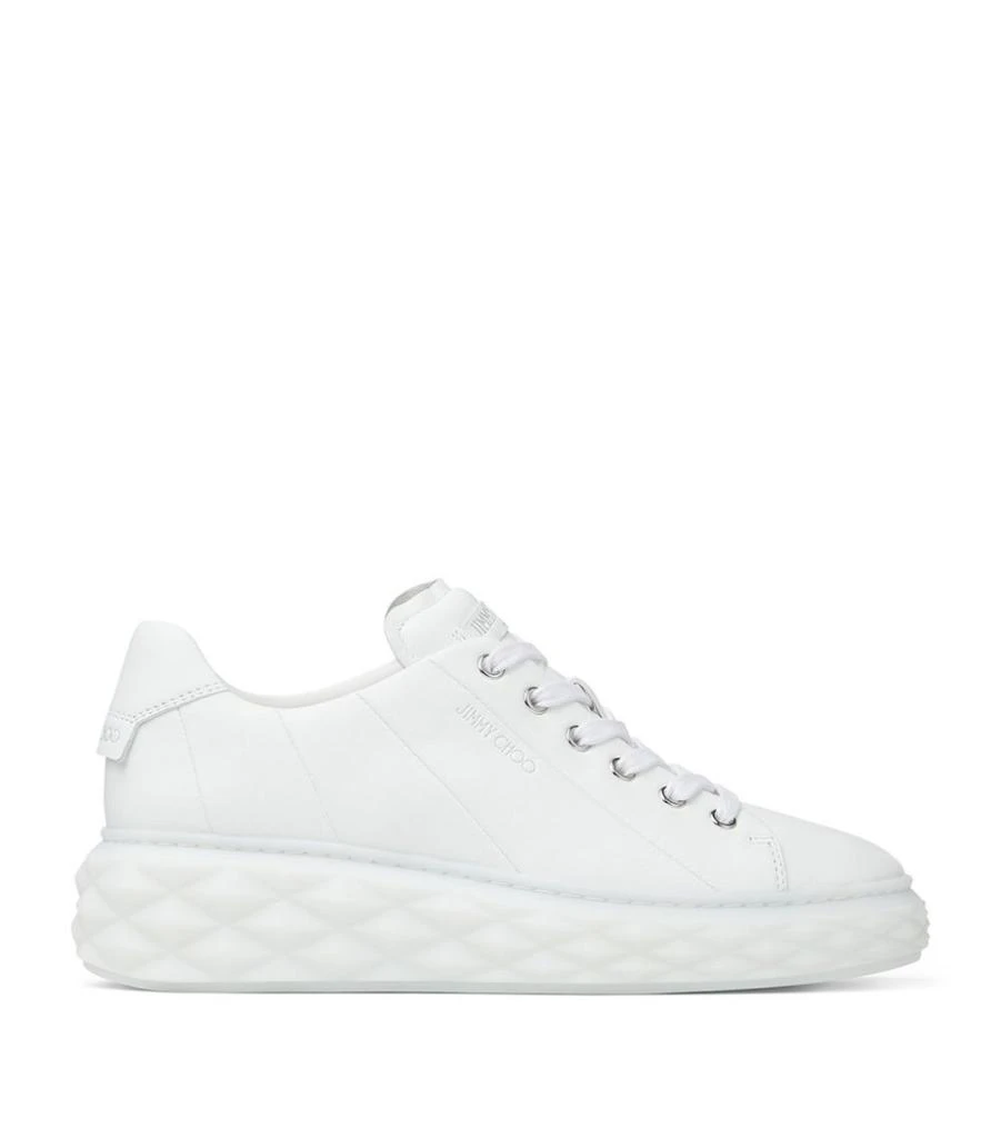 商品Jimmy Choo|Leather Diamond Light Maxi Sneakers,价格¥5322,第1张图片