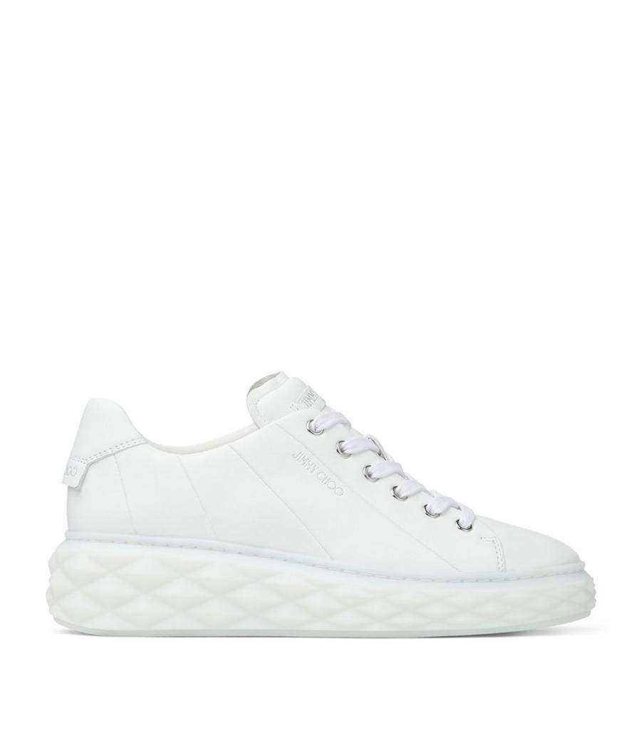 商品Jimmy Choo|Leather Diamond Light Maxi Sneakers,价格¥4790,第1张图片