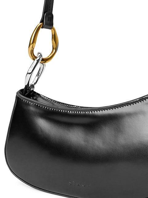 商品Staud|Ollie Leather Shoulder Bag,价格¥1800,第6张图片详细描述