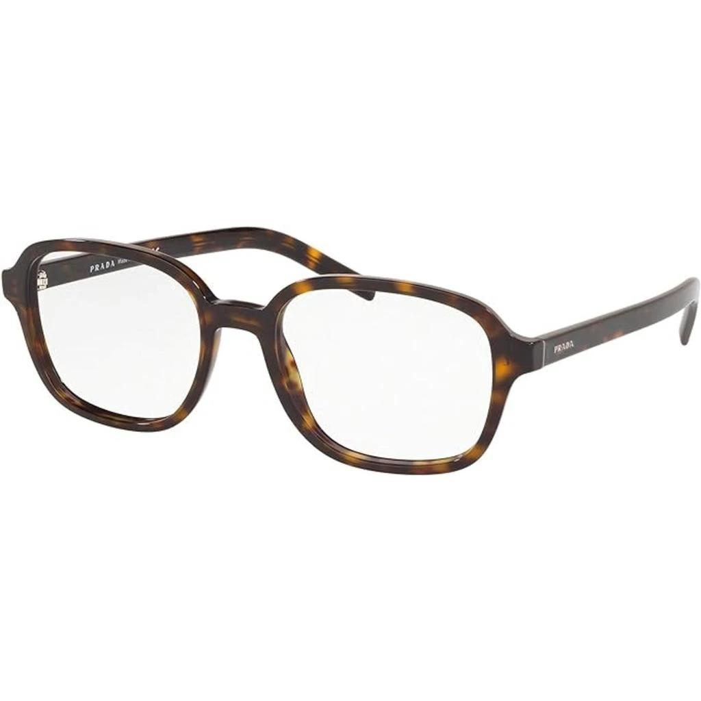 商品Prada|Prada Women's Eyeglasses - Havana Plastic Square Frame | PRADA 0PR08XV 2AU1O154,价格¥830,第1张图片