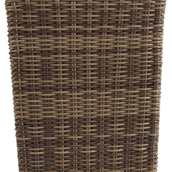 商品Sparrow & Wren|Walton Outdoor Wicker Trash Can,价格¥1585,第4张图片详细描述