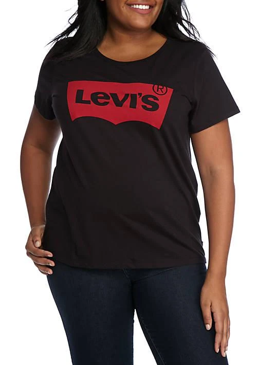 商品Levi's|Plus Size Logo Graphic Perfect Tee,价格¥184,第1张图片