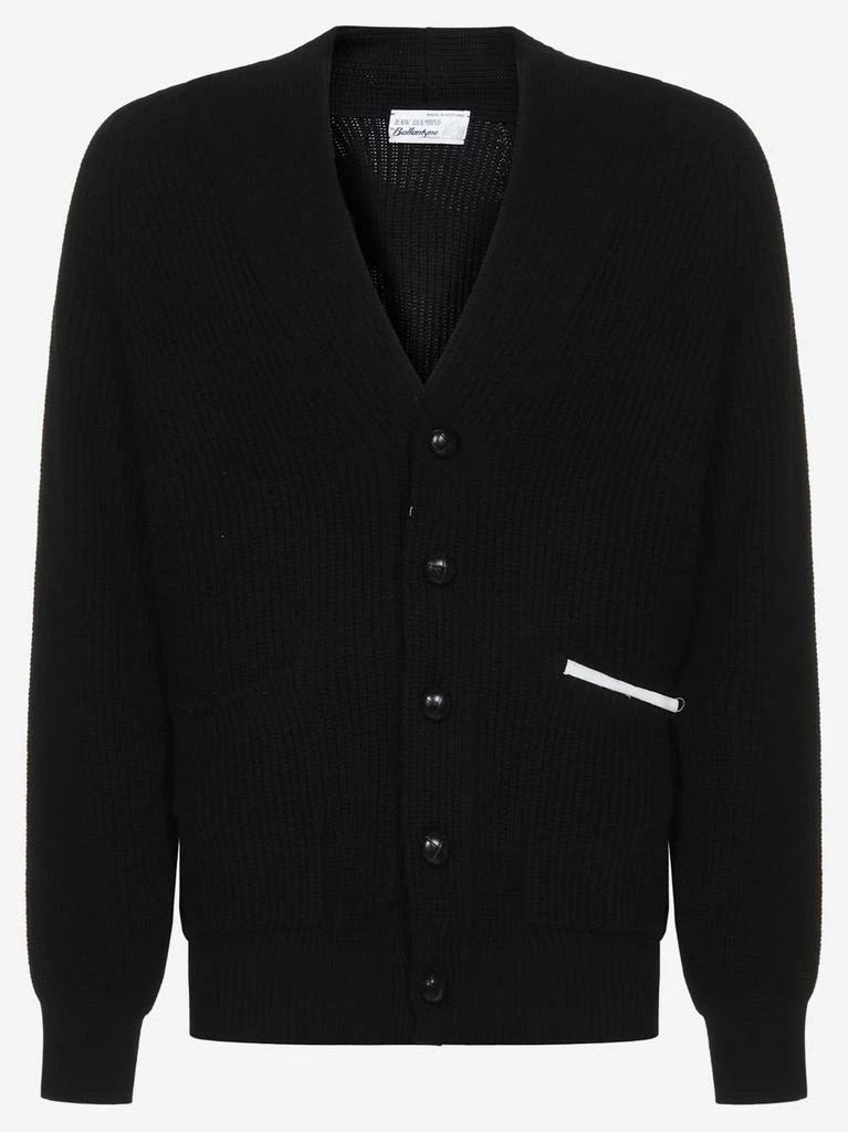 商品BALLANTYNE|Ballantyne RAW DIAMOND Cardigan,价格¥3376,第1张图片