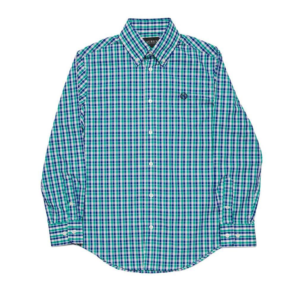 商品Ralph Lauren|Big Boys Plaid Shirt,价格¥174,第1张图片