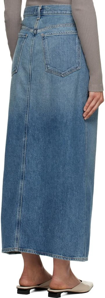 商品AGOLDE|Blue Leif Denim Maxi Skirt,价格¥1286,第3张图片详细描述