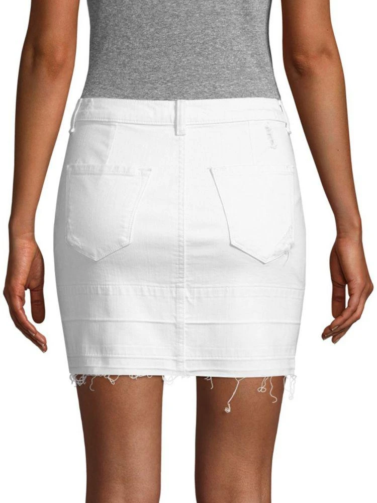 商品J Brand|Distressed Stretch Mini Skirt,价格¥238,第2张图片详细描述