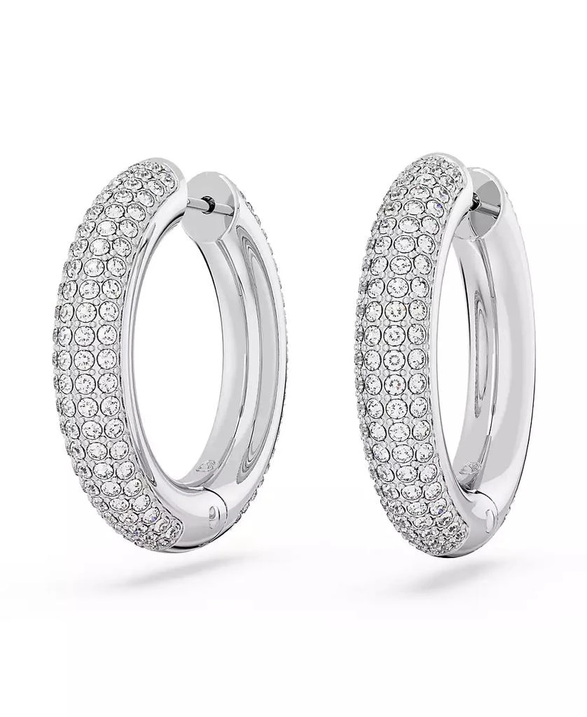 商品Swarovski|Crystal Pave Dextera Hoop Earrings,价格¥990,第3张图片详细描述