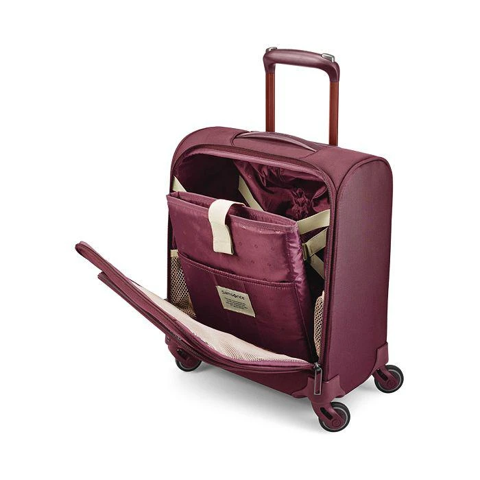 商品Samsonite|Flexis Softside Underseat Carry-On Spinner,价格¥1731,第4张图片详细描述