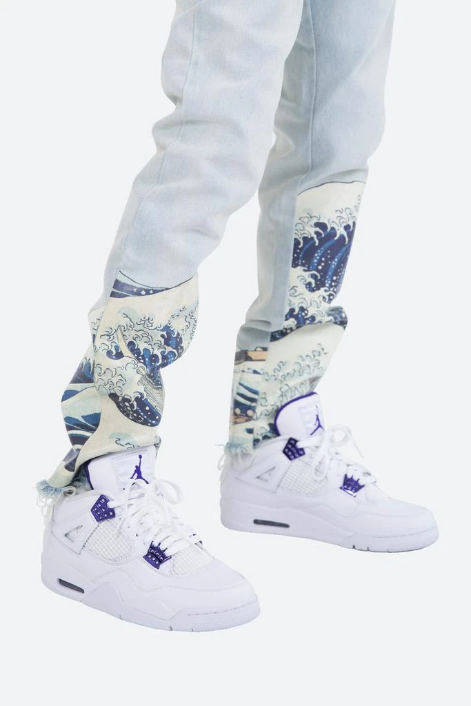 D233 Wave Straight Denim - Light Blue 商品