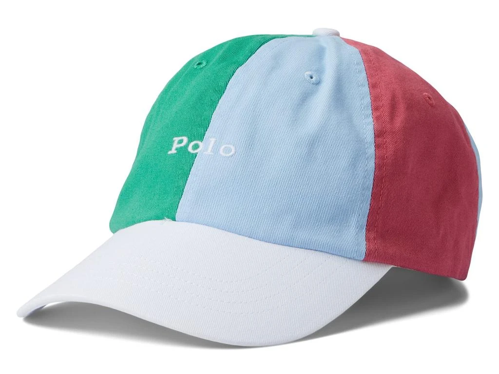 商品Ralph Lauren|Color-Blocked Chino Ball Cap,价格¥288,第1张图片