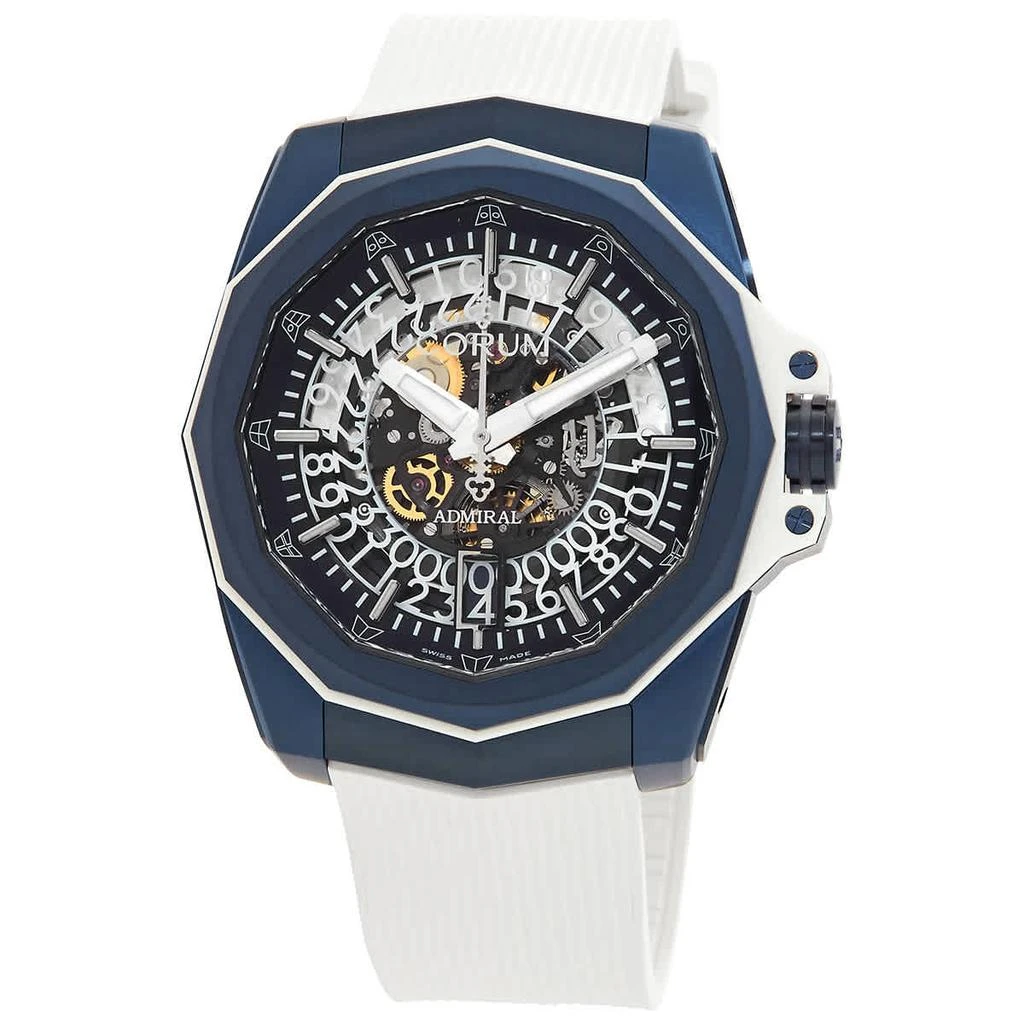 商品Corum|Admiral Cup Automatic Blue Skeleton Dial Men's Watch A082/04334,价格¥33687,第1张图片