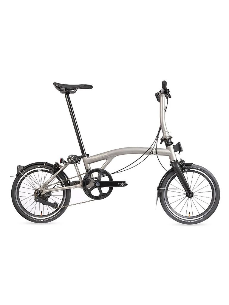 商品Brompton Bikes|T Line 12 Speed Low Handlebar Folding Bike,价格¥45709,第3张图片详细描述