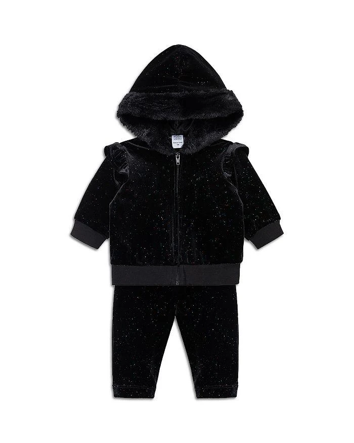 商品Little Me|Girls' Sparkle Bodysuit, Jacket & Pants - Baby,价格¥216,第4张图片详细描述