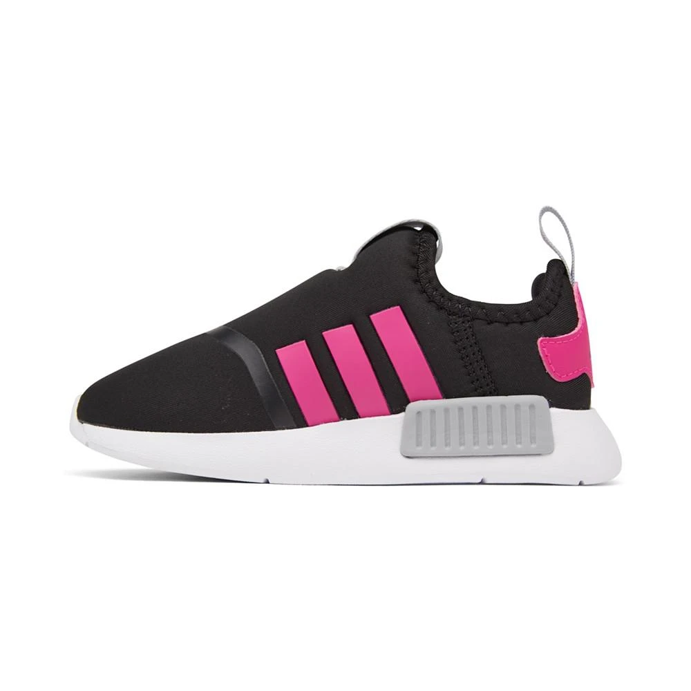 商品Adidas|Toddler Girls NMD 360 Slip-On Casual Sneakers from Finish Line,价格¥261,第3张图片详细描述