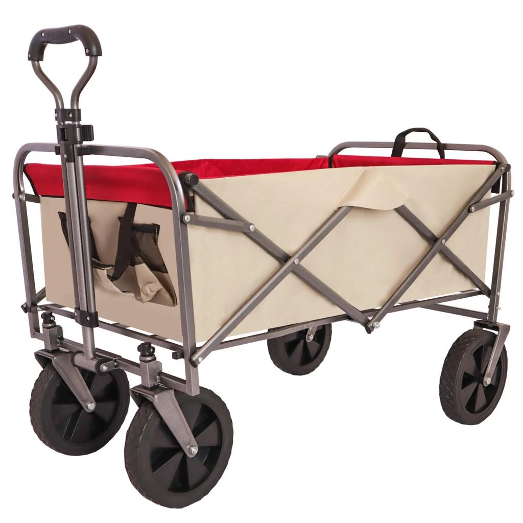 商品Simplie Fun|Outdoor Garden Multipurpose Micro Collapsible Beach Trolley Cart Camping Folding Wagon,价格¥917,第2张图片详细描述
