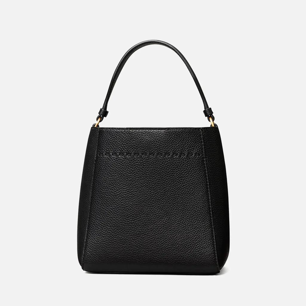 商品Tory Burch|Tory Burch Women's Mcgraw Small Bucket Bag - Black,价格¥2891,第5张图片详细描述