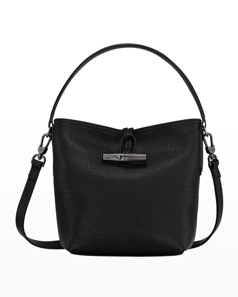商品Longchamp|Roseau Essential Leather Bucket Bag,价格¥3658,第1张图片