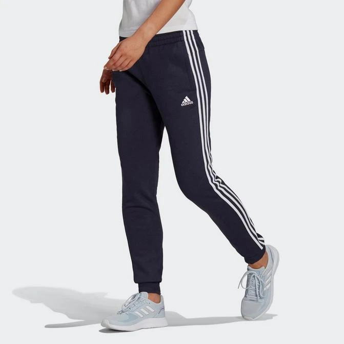 商品Adidas|Women's adidas Essentials Slim Tapered Cuffed Jogger Pants,价格¥335,第1张图片