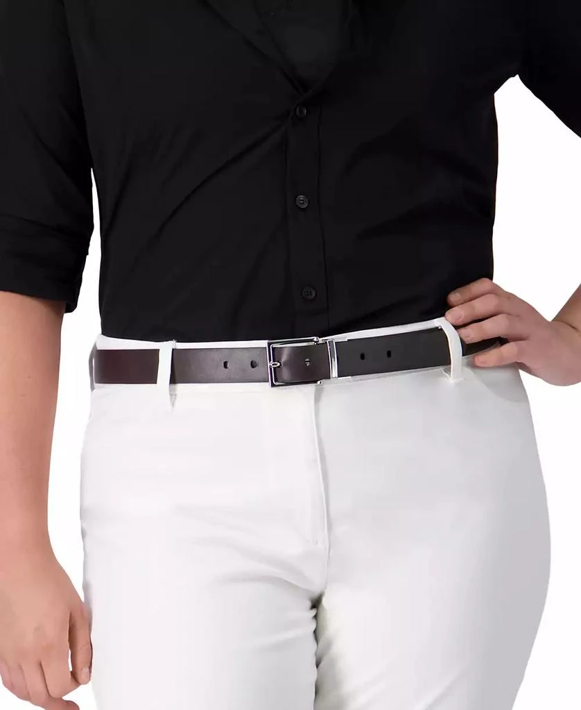 商品Calvin Klein|Women's Reversible Leather Pant Belt,价格¥339,第5张图片详细描述