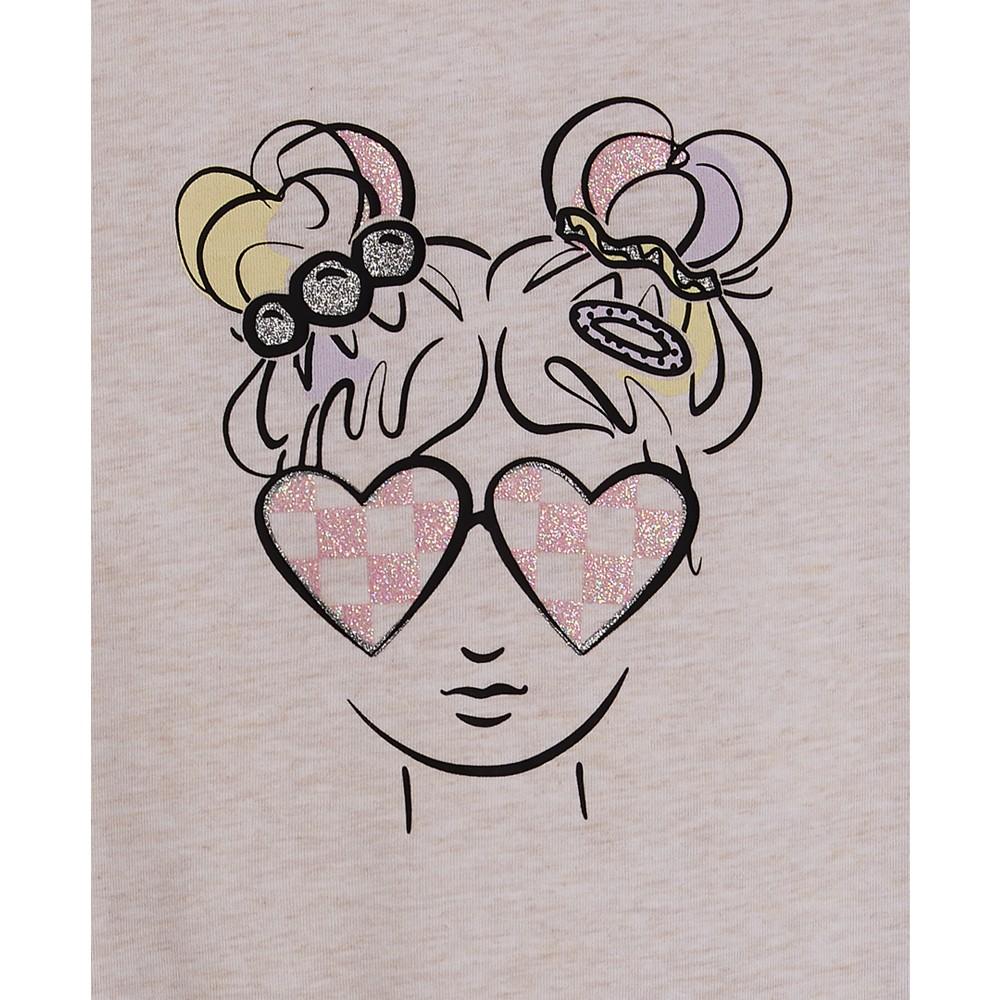 Little Girls Short Sleeve T-shirt, Created For Macy's商品第3张图片规格展示