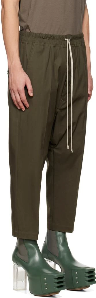 商品Rick Owens|绿色 Cropped 长裤,价格¥3590,第2张图片详细描述