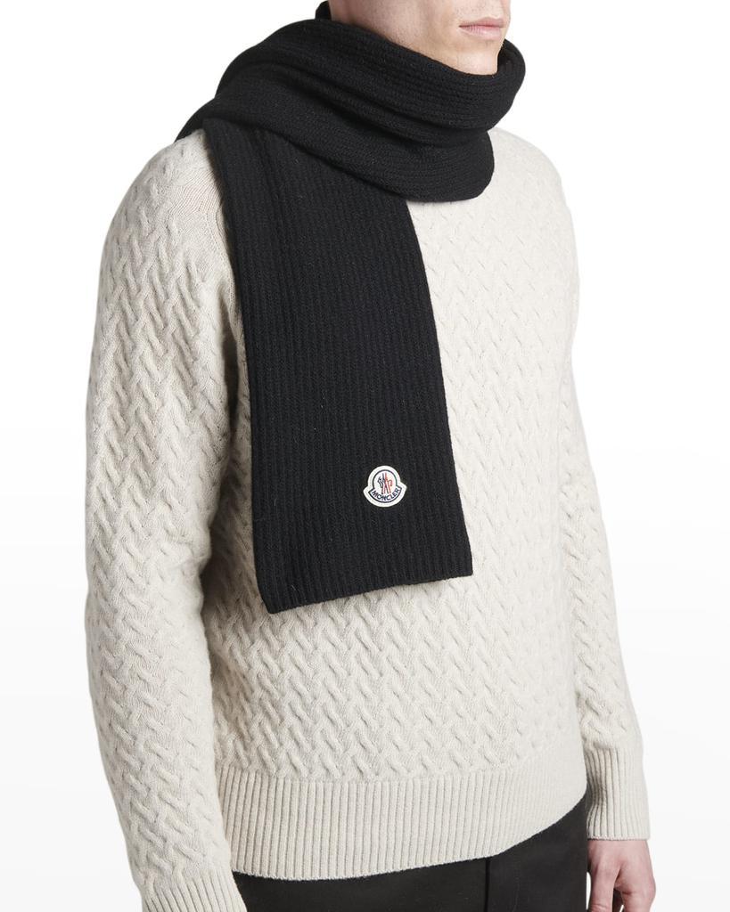 商品Moncler|Men's Cashmere-Wool Scarf,价格¥4415,第1张图片