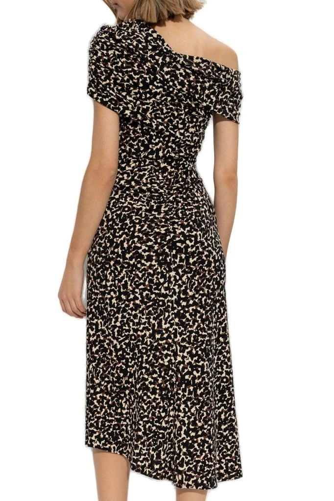商品Diane von Furstenberg|Diane von Furstenberg Agustin Asymmetrical Midi Dress,价格¥3165,第3张图片详细描述